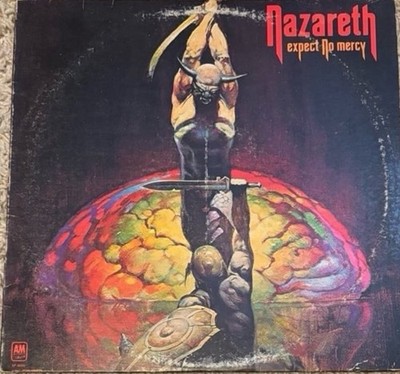 Nazareth Except No Mercy Vinyl Record 1977 A&M Label