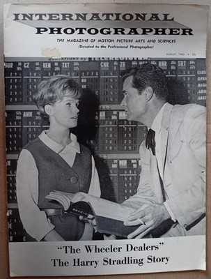INTERNATIONAL PHOTOGRAPHER MAGAZINE August 1963