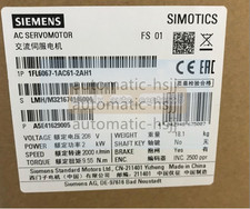 ONE NEW Siemens Motor 1FL6067-1AC61-2AH1