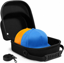 Epesoware Small Hard Hat Travel Case, Ideal for 2 Baseball Caps Crush Proof...