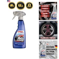 Wheel Cleaner Full Effect Non-acid Rim Cleaner Color Changing Wheel Clean...