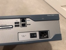 Cisco 2821 2800 Series Rack Mount Fully Managed Router 3LAN 2WAN Gigabit