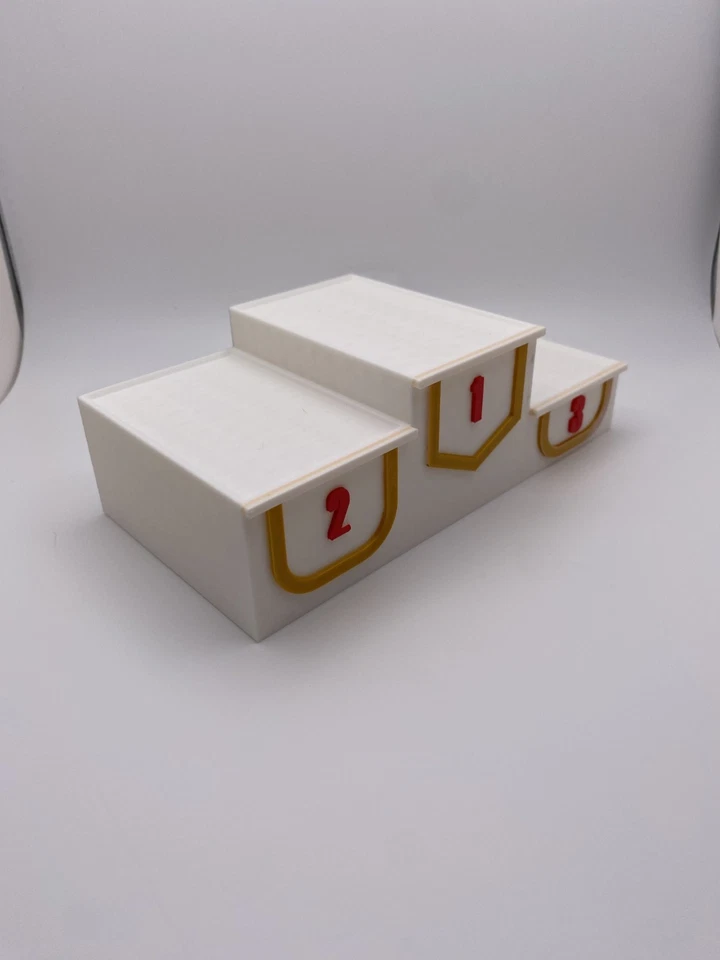 Winners Podium Stand Display Diecast Race Track 1:64 Scale - Image 4 of 4