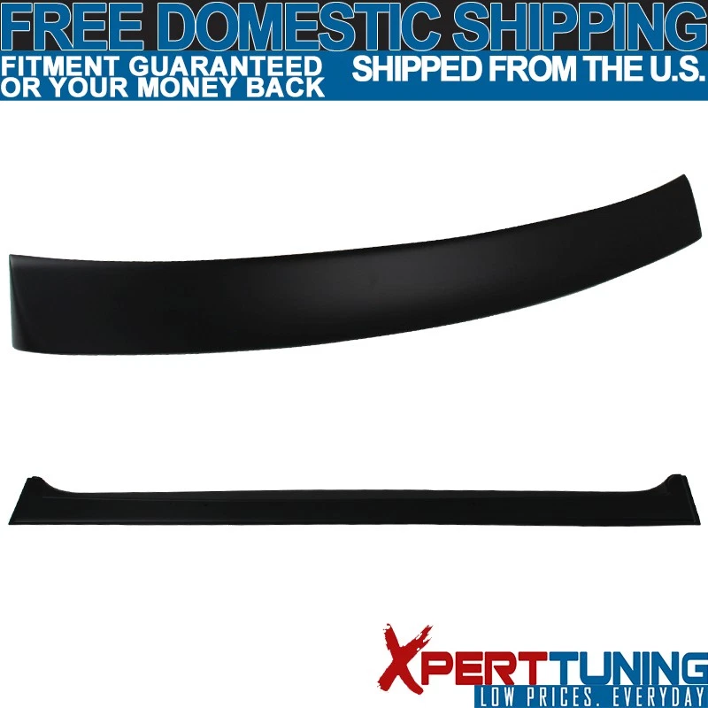 Fit 10 11 12 13 14 15 Hyundai MD Elantra OE Style Unpainted Roof Spoiler - ABS Foto 2 de 4