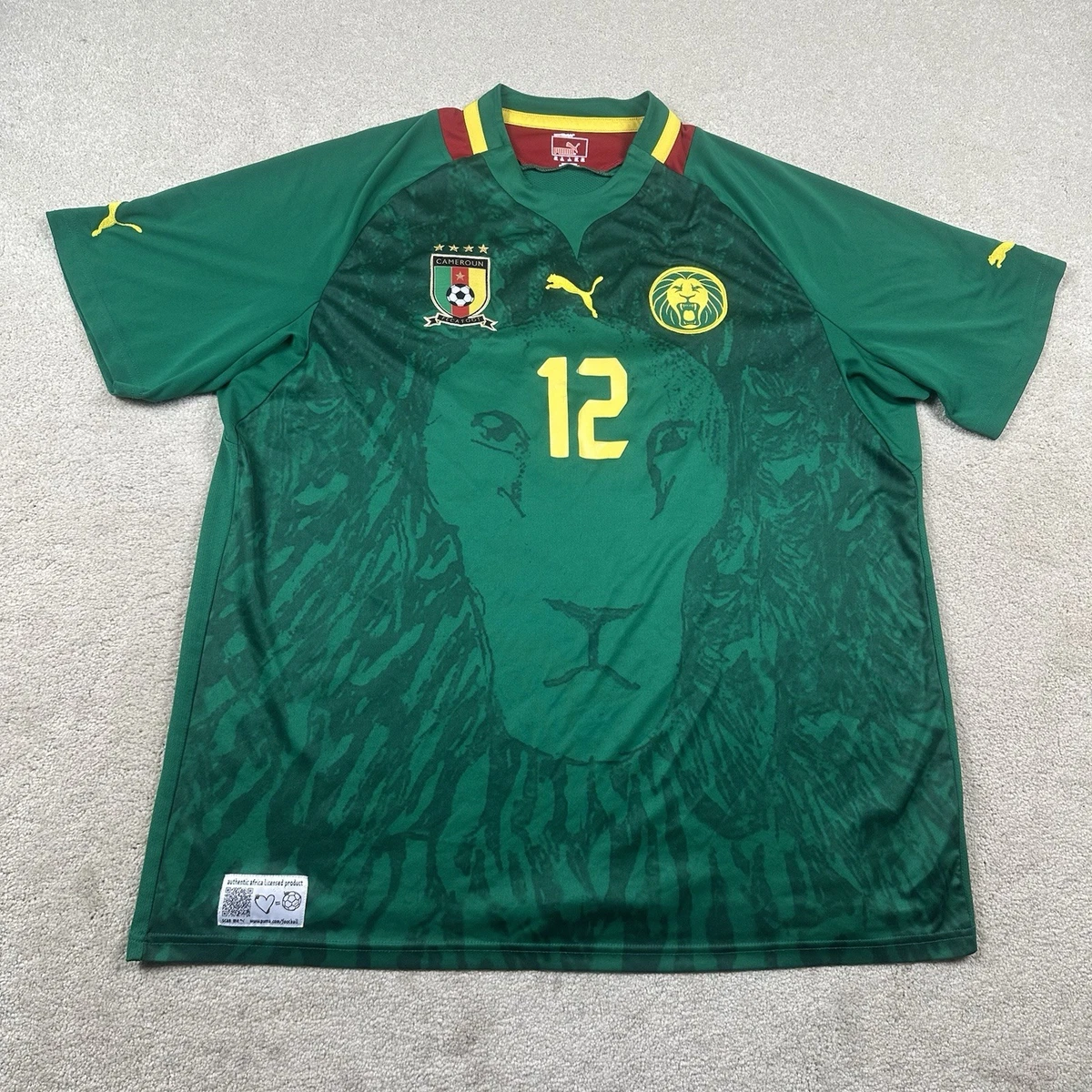 喀麦隆国家队足球迷服装与纪念品| eBay