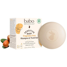 Sensitive Baby Fragrance-Free 2-In-1 Shampoo  Wash Bar - Shea Butter, Calendula