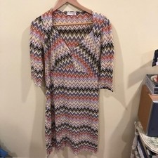 Follemente Knit Colorful Missoni Inspired Dre...