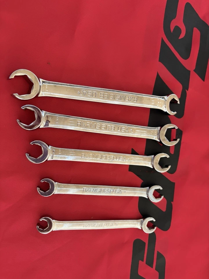 Juego de flanco métrico de 5 puntos compatible con Snap On 18-16,17-15,14-13,12-10,11-9 Foto 2 de 3