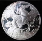 2018 GOLDSILVER FREEDOM PEGASUS 1 OZ. PURE FINE SILVER RARE
