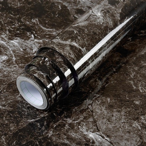 PVC Self Adhesive Oil-proof Marble Wallpaper Contact Paper Wall Stickers - Bild 39 von 39