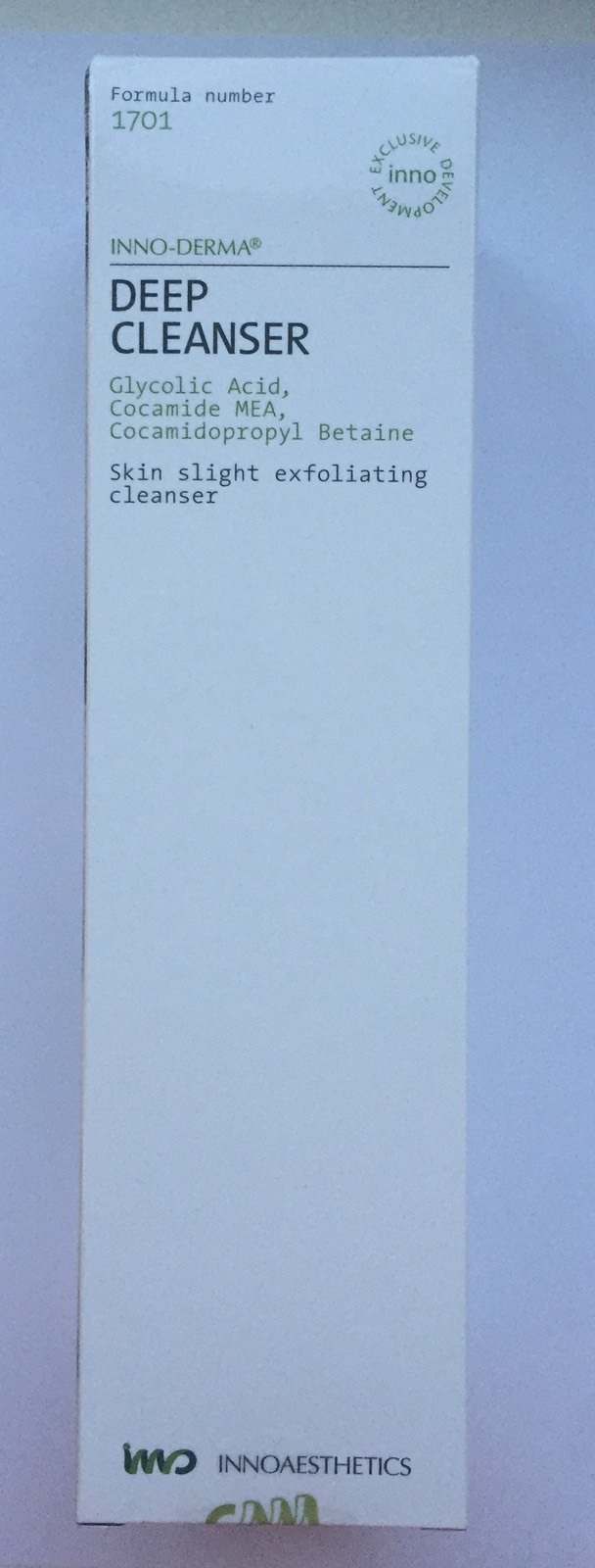 innoaesthetics deep cleanser