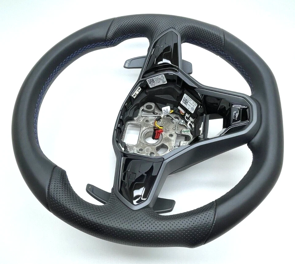 VW Golf 8 R Tiguan R Line Heated Steering Wheel Mint Condition 5H0419089FE Foto 4 de 4