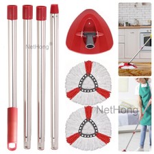 Spin Mop Head Replacement, Base, Handle for Vileda Turbo Microfibre Mop Refills~