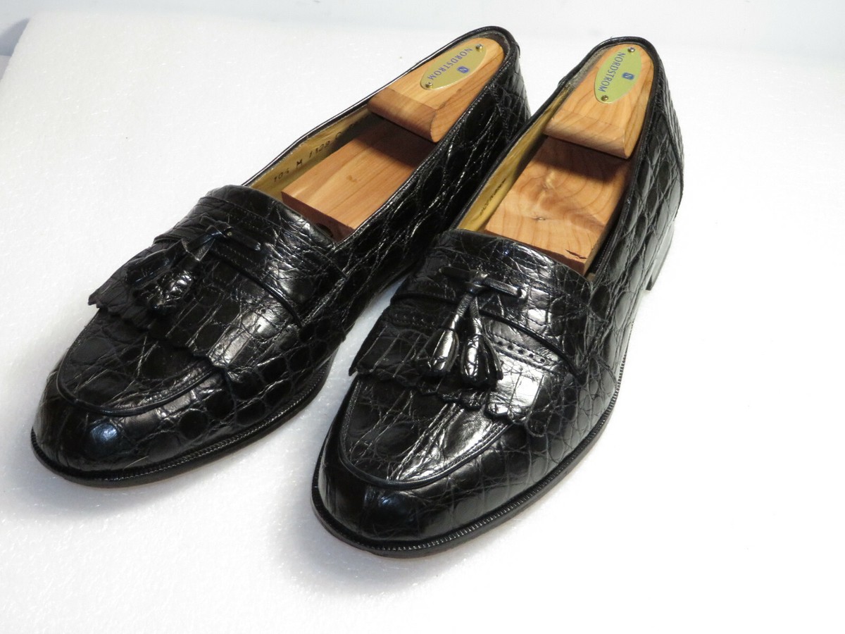 GR8! platinum MEZLAN genuine CROCODILE kiltie Men