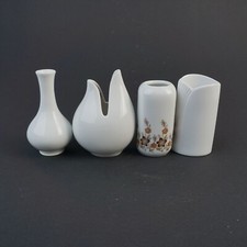 4 kleine Porzellan Vasen u.a AK Kaiser, Eschenbach,Arzberg  Mid Century