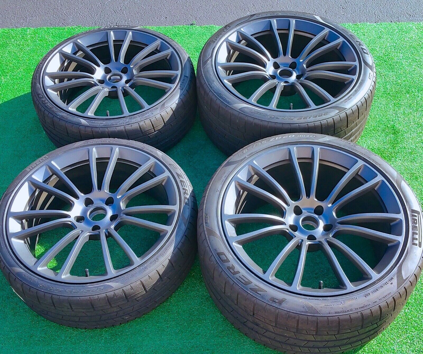 4 Factory McLaren 570GT 570S Wheels Tires OEM Lightweight Forged Genuine Set 570