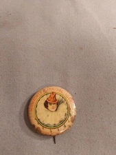 1898 Milwaukee Carnival Small Button Pin 1.25 inches