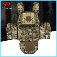 YAKEDA Five piece equipment bag training vest, waterproof, detachable