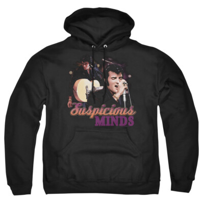 Elvis ''Suspicious Minds'' Pullover Hoodie, Sweatshirt or Long Sleeve  T-Shirt