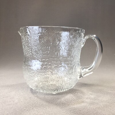  ARABIA OIVA TOIKKAイッタラ Vintage Finland Arabia Crystal iittala FAUNA 32oz Pitcher Oiva