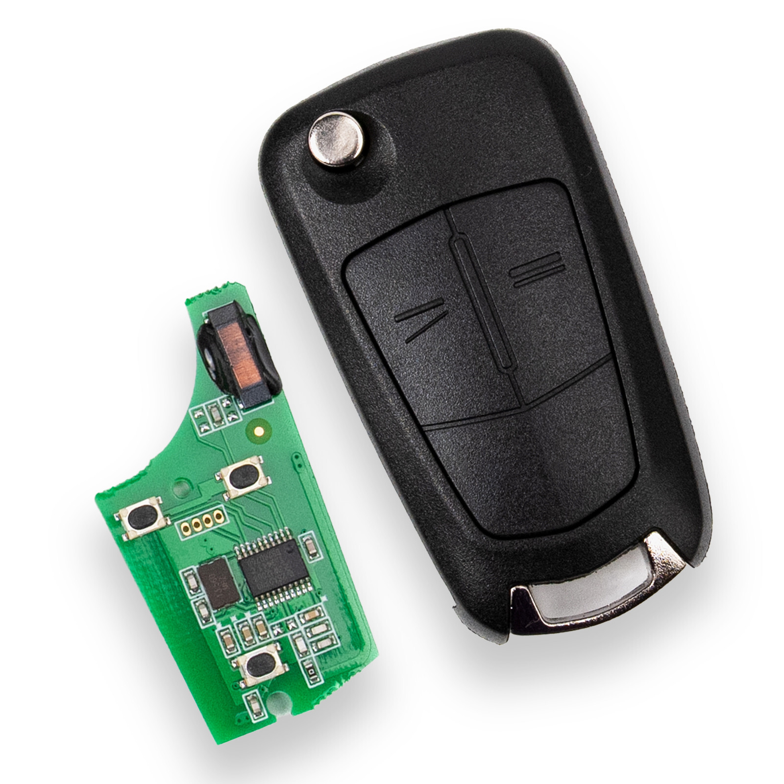Clé à distance pour Opel Signum Vectra C haute portée 433Mhz avec transpondeur ID46 intégré