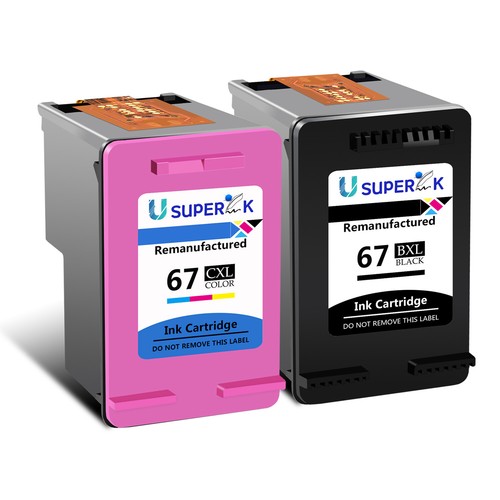 Compatible with 67XL HP DeskJet 1255 