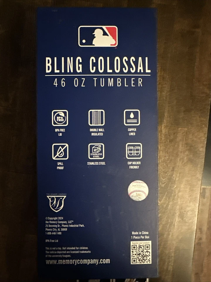 BALTIMORE ORIOLES Bling Colossal 46 Oz Tumbler Christmas Gift Adley Gunnar RC - Image 4 of 4