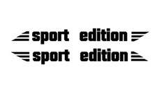 Autocollant édition sport car styling lettrage 50 cm 80 cm 110 cm tuning 247/3