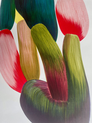 Ronan Bouroullec - Drawing 15 Poster - paper multicoloured / 86,5 x 67,5 cm -