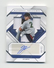 2023 Panini National Treasures Baseball JR RITCHIE Auto Patch 33/99