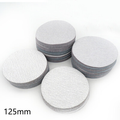 125mm 60-1000 Grit Dry Sanding Discs 5 Inch Hook and Loop Abrasive Sandpaper Pad