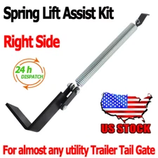 Trailer Tail Gate Spring Lift Assist Kit For Utility Trailer Tailgate Bracket US