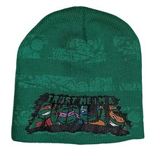 TMNT Teenage Mutant Ninja Turtles Youth Beanie Hat One Size Fit Most Nickelodeon