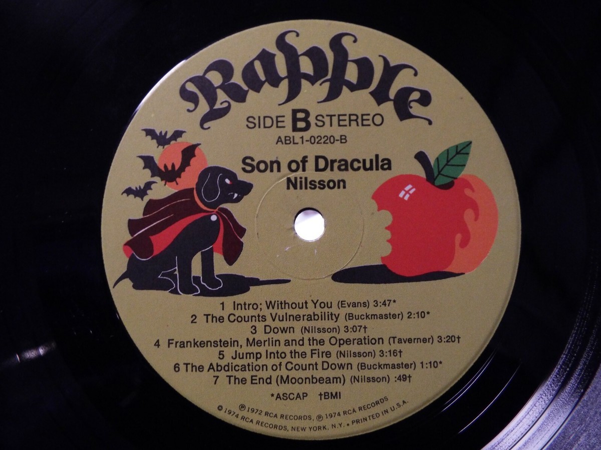 HARRY NILSSON RINGO STARR 1974 SON OF DRACULA LP VINYL ALBUM | eBay