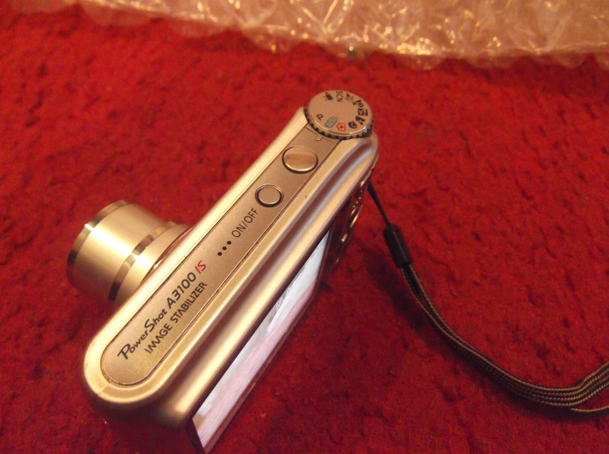 Canon PowerShot A3100 IS 12.1MP 4x Digital Camera - Silver | eBay