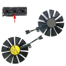 88mm for ASUS STRIX GTX1070 GTX980Ti/R9 390X/ R9 390 Graphics Card Cooling fan