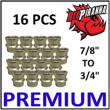 16 pcs 7/8" to 3/4" High Misalignment Spacer Heims Rod End, Heim Joint HMS