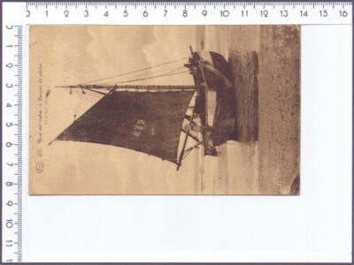 Postcard Belgium Blankenberghe used without stamp (A13)