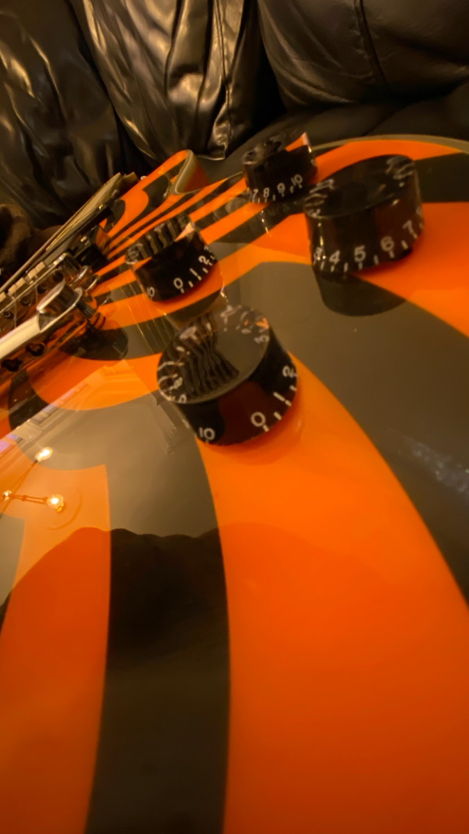 Epiphone Zakk Wylde Les Paul Custom - Orange Buzz Saw Electric