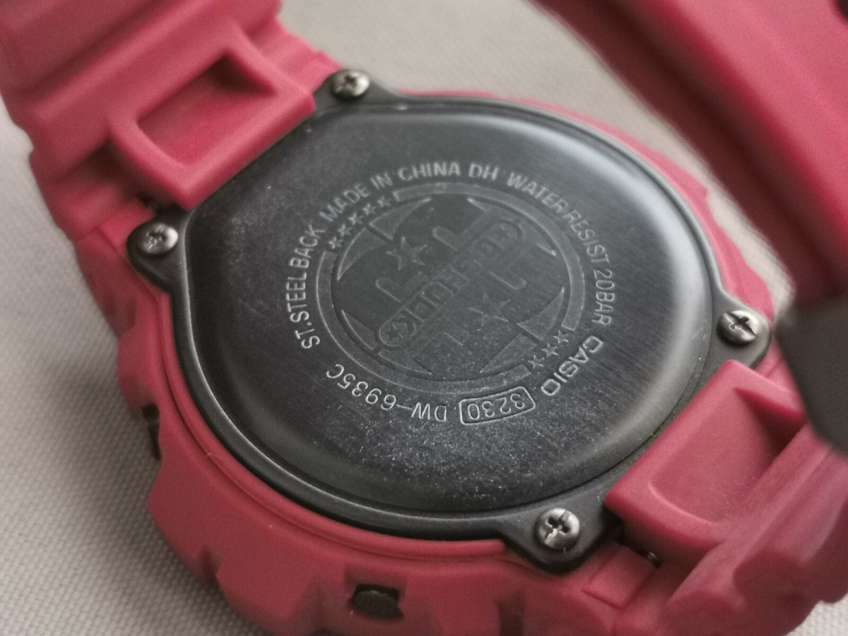 CASIO G SHOCK DW-6935C RED 35TH ANNIVERSARY LIMITED EDITION | eBay