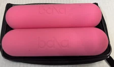 Bala Bars 2-Pc Hand Weights Set 3 Pounds Each Pink with Pouch