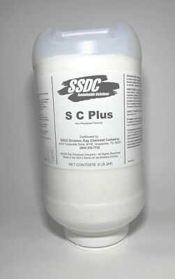 SSDC Ecolab S C Plus Encapsulated Dishwasher Machine Detergent Powder 9lb