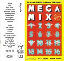 MegaMix 16 Maxi Singles Long Versions, Original Cassette, Europe Version