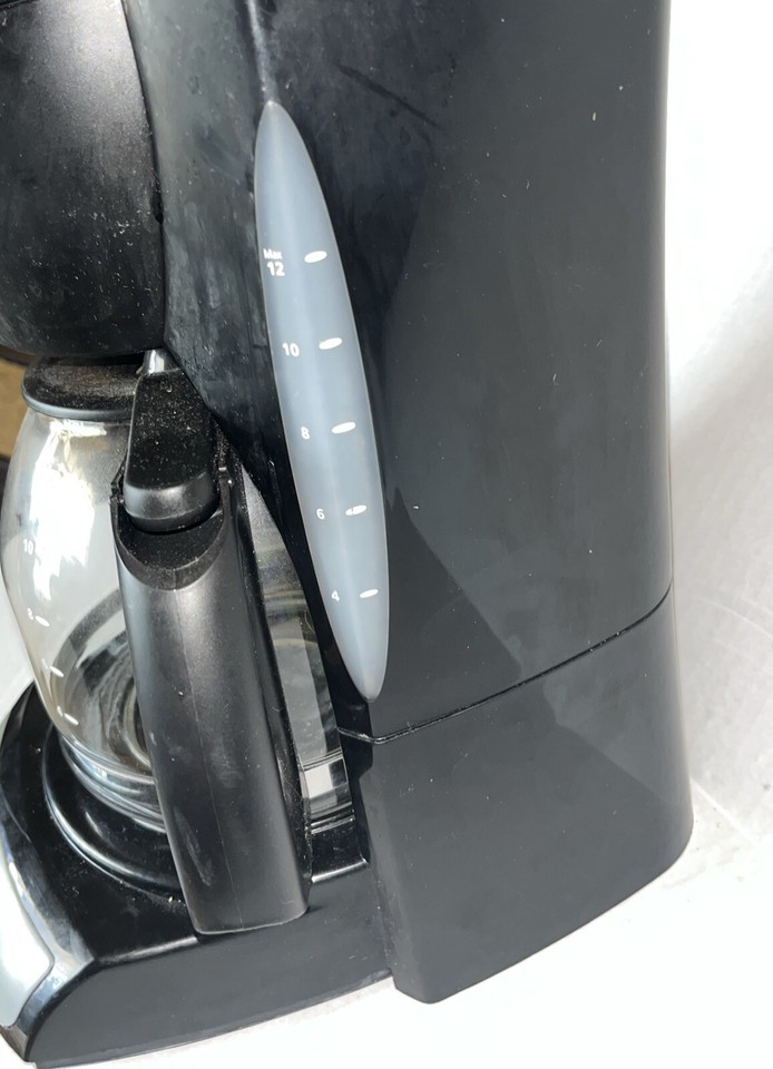 Mr. Coffee Coffeemaker CG13 Black 12 Cup On Off Switch eBay