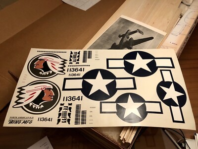 Vintage North American B-25 Pro Series By Wing Mfg. Kit #1001. | eBay