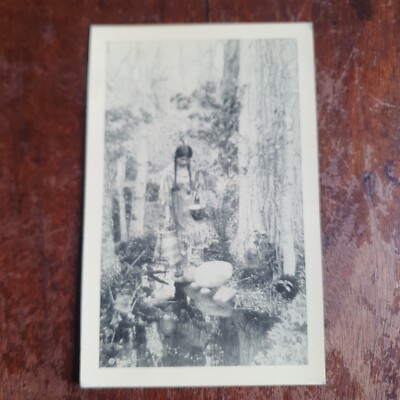 Reed's Indianer Bilder Postkarte Nr. 5, Der Wasserträger. Ojibway / Chippewa.