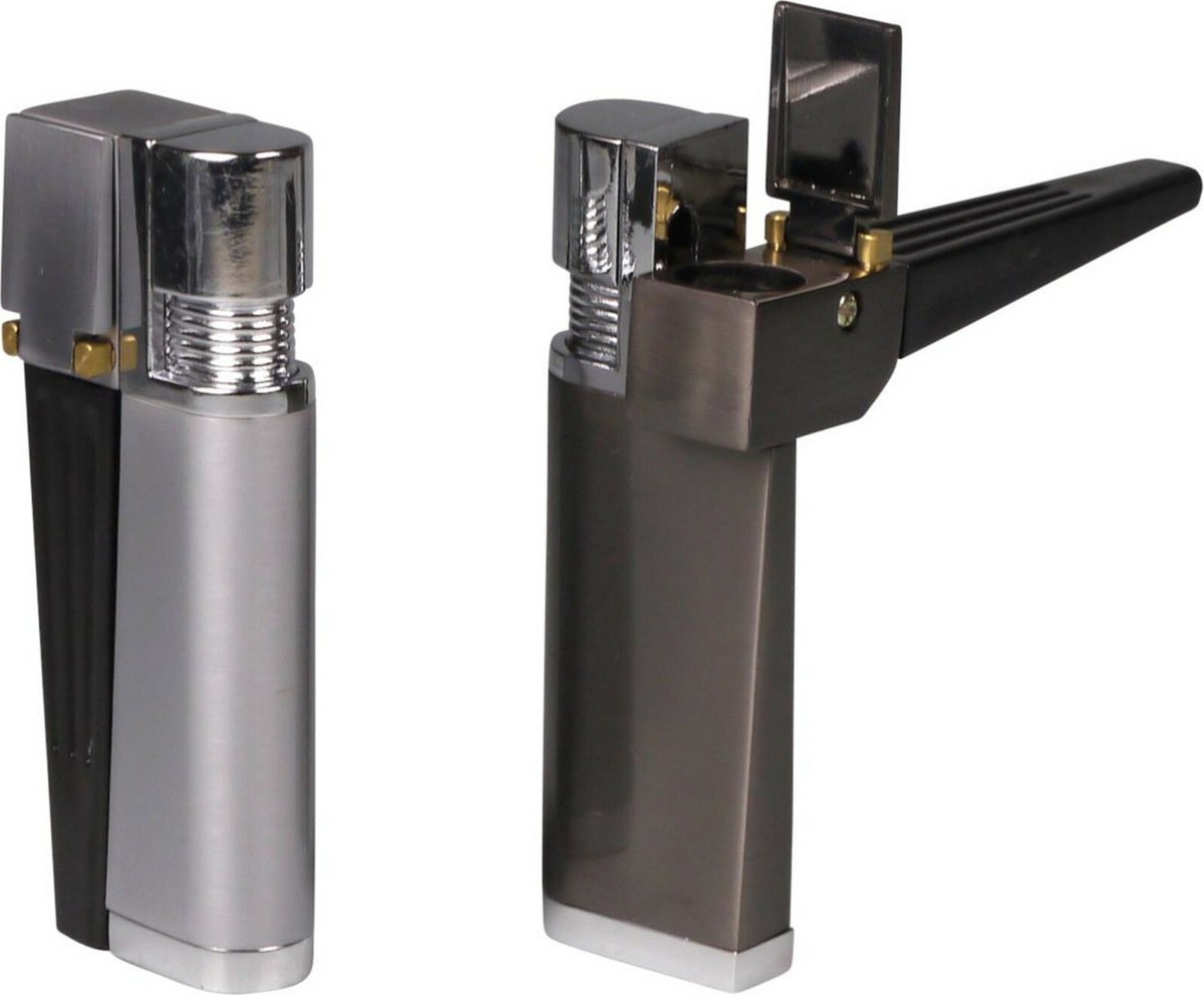 Cool Metal Pipe with Lighter (Piezo Ignition) and 5 Pack