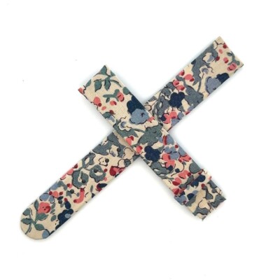 Women's Cacharel 14mmx12.5mm Multicolor Fabric Watch Band Strap