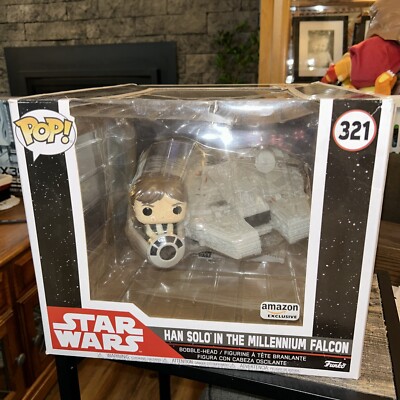 NEW Funko Pop Star Wars Han Solo in the Millennium Falcon #321