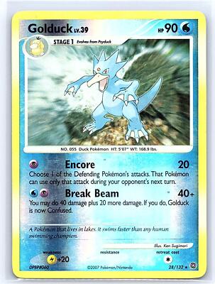 Golduck Secret Wonders 28/132 reverse holo
